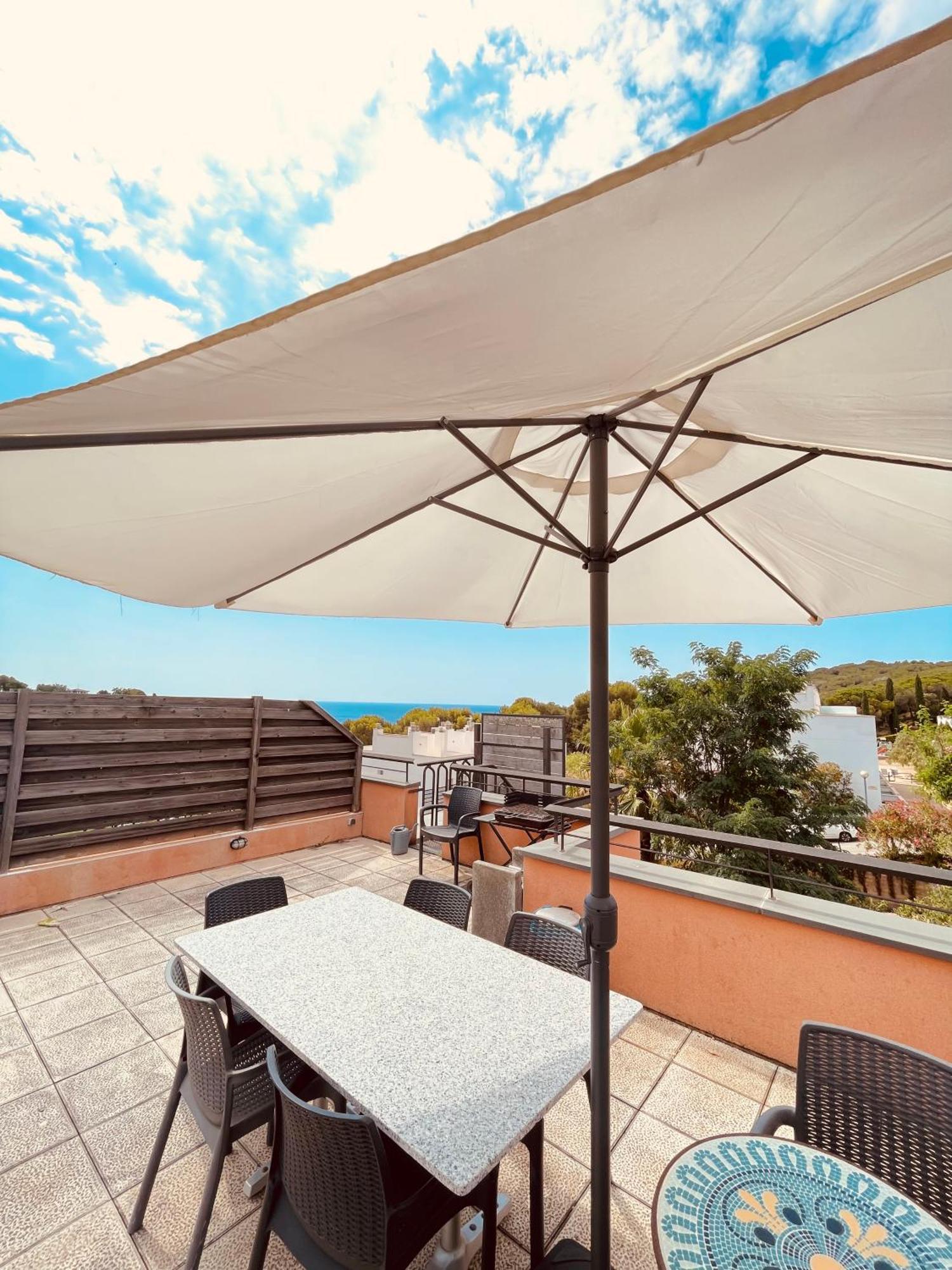 Sunny Apartment Sa Boadella Big Solarium Sea View Lloret de Mar Exteriér fotografie